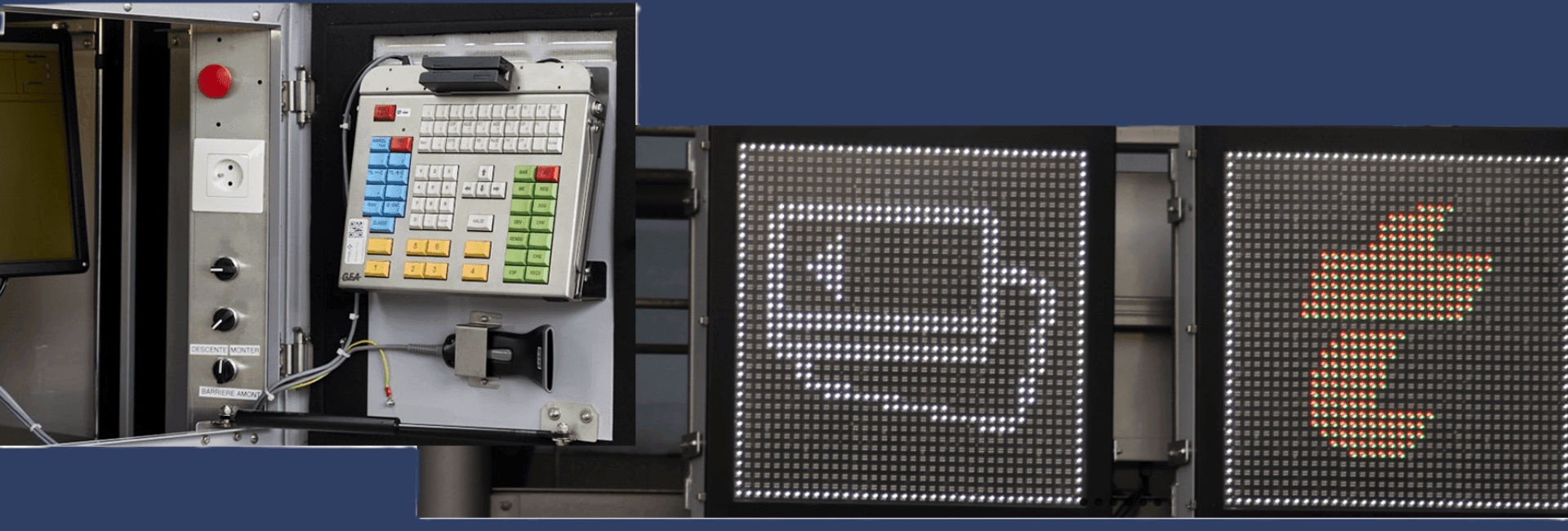 Interface utilisateur et feux d'affectation